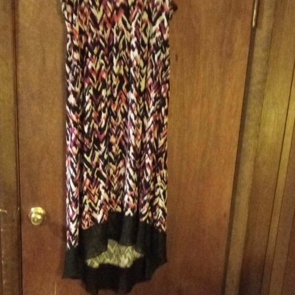Studio Works Multicolor Abstract Maxi Dress - Picture 4 of 7